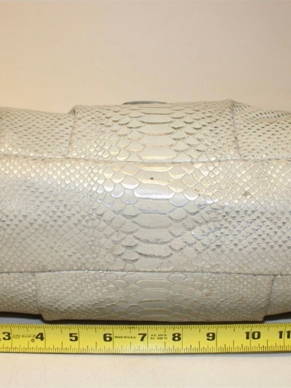 Coach RARE Madison Pinnacle Embossed Python Eva Shoulder Bag - Picture 11 of 16